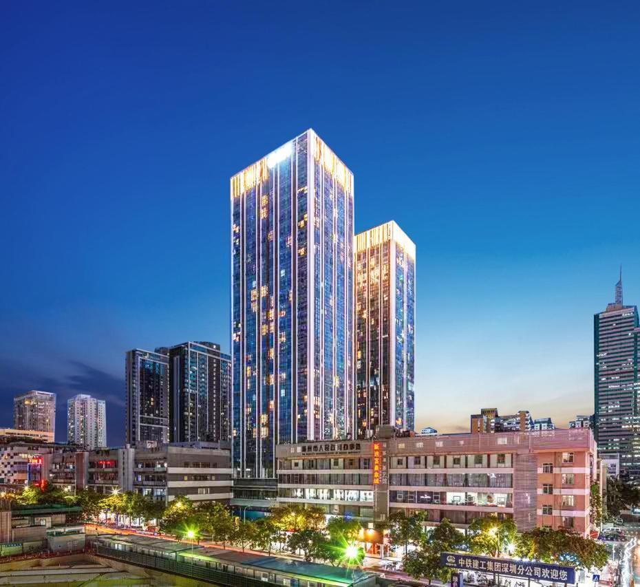 Gepai Executive Apartment - Shenzhen Futian Convention And Exhibition Center Exterior photo